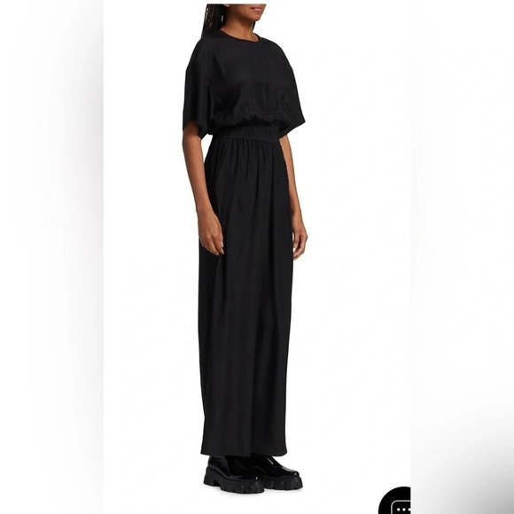 ! ATM Anthony Thomas Melillo Silk Short-Sleeve Jumpsuit size L. - Picture 3 of 6